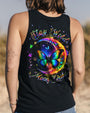 Stay Wild Moon Child Rainbow Butterfly and Moon Graphic Tee for Women AOP Shirts _13_ 8nNRn