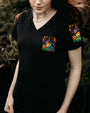 Stay Wild Ocean Child Tropical Guitar _26 Sea Turtle Hippie Tee for Women AOP Shirts _4_ hBdO9
