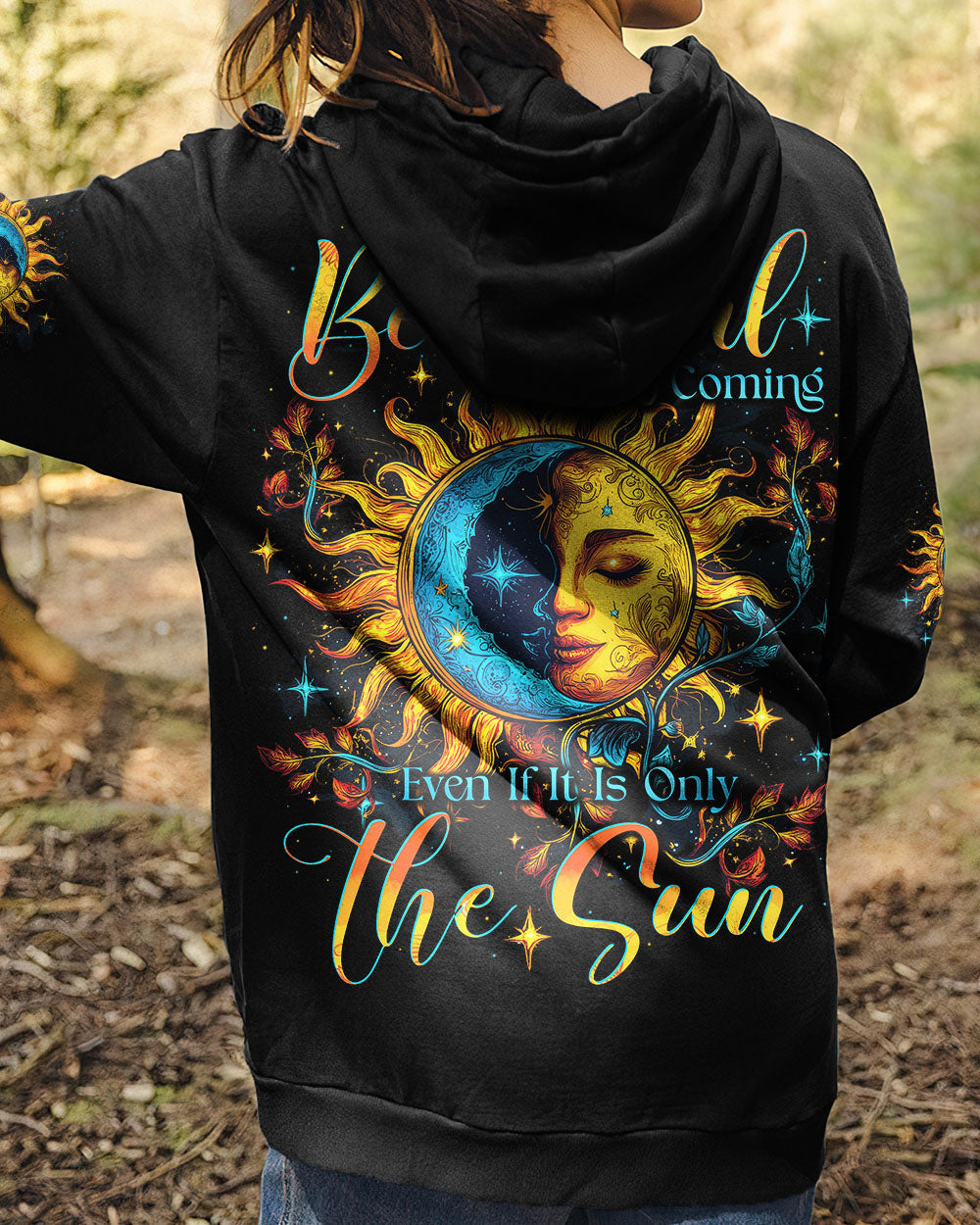 There Is Something Beautiful Coming Sun and Moon Face Graphic AOP Shirts _12_ UpMWM