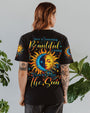 There Is Something Beautiful Coming Sun and Moon Face Graphic AOP Shirts _1_ p3Cl5