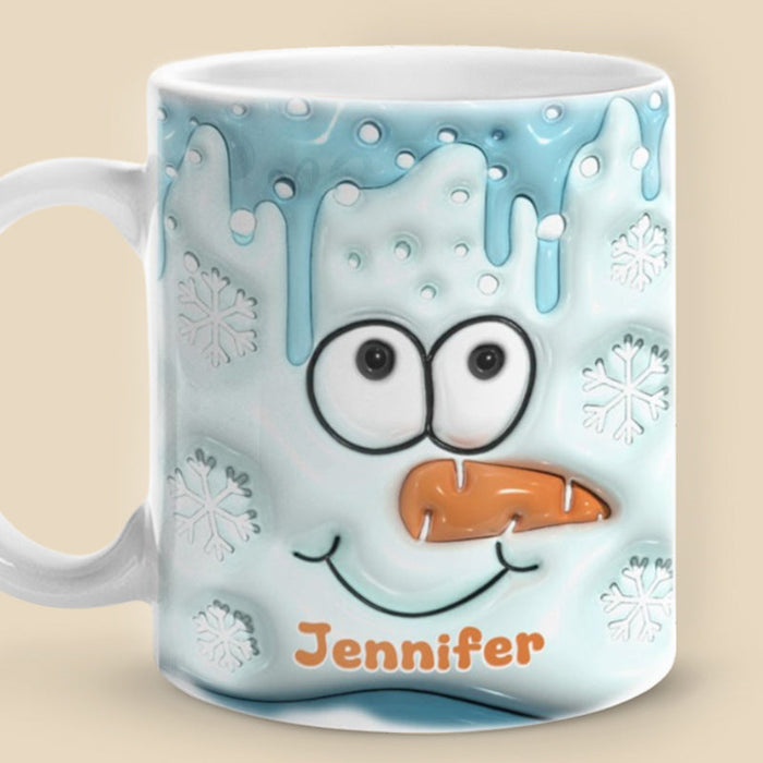Hello December - Personalized Accent Mug - Christmas Gift For Family