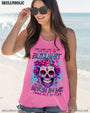 Tired of Bullshit Bitch in Me Came Out Floral Skull Attitude Graphic Pullover AOP Shirts _3_ p5Q98