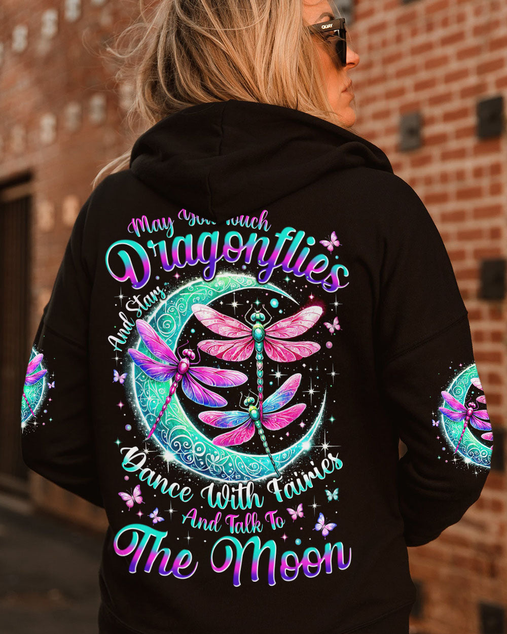 Touch Dragonflies Talk to the Moon Dragonfly and Moon Graphic AOP Shirts _15_ 4stf1