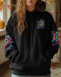 Trippy Peace Y_E2_80_99all Psychedelic Neon Floral Peace Sign Retro Hippie AOP Shirts _13_ AsT9n