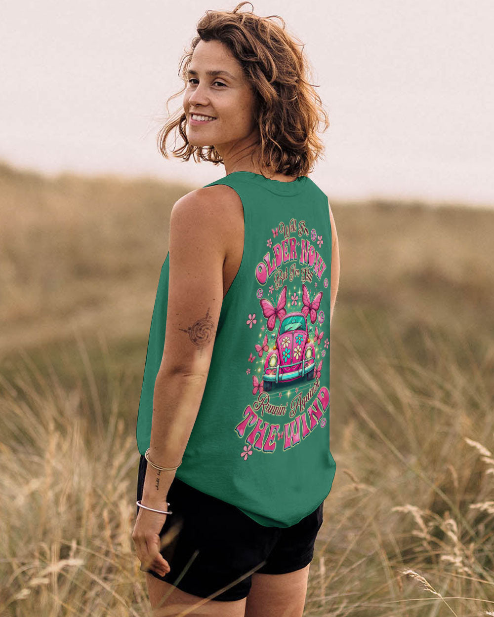 Well I_E2_80_99m Older Now But I_E2_80_99m Still Runnin_E2_80_99 Against the Wind Vintage VW Car Graphic AOP Shirts _14_ s0kyB