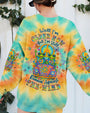 Well Im Older Now Butt Im Still Runnin Against The Wind Tie Dye Frog with Music Graphic for Women AOP Shirts _9_ A1Q6s