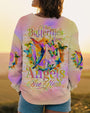 When Butterflies Appear Angels Are Near Memorial Butterfly AOP Shirts _3_ o4FHQ