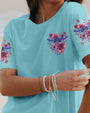 When Dragonflies Appear Angels Are Near Inspirational Floral Design AOP Shirts _16_ PcshB