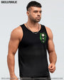 When I Was Born The Devil Said Oh S Competition Green Flame Skull Bold Graphic AOP Shirts _15_ nop8F