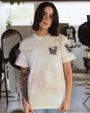 Whisper Words of Wisdom Let It Be Butterfly Floral Graphic AOP Shirts _13_ BdQpb