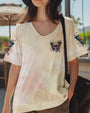 Whisper Words of Wisdom Let It Be Butterfly Floral Graphic AOP Shirts _2_ 3g3KT