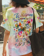 Whisper Words of Wisdom Let It Be Butterfly Tie Dye Musical Graphic AOP Shirts _6_ 6teOg