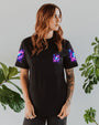 Whisper Words of Wisdom Let It Be Galaxy Butterfly Floral Design AOP Shirts _9_ dA6FP