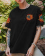 Whisper Words of Wisdom Let It Be Sunflower Retro Butterfly AOP Shirts _2_ DARvO
