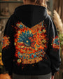 Whisper Words of Wisdom Let It Be Sunflower Retro Butterfly AOP Shirts _7_ XmcF4