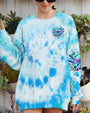 Whisper Words of Wisdom Let It Be Tie Dye Blue Dragonfly AOP Shirts _2_ yxS86