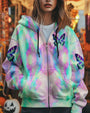 Whisper Words of Wisdom Let It Be Tie Dye Butterfly Peaceful AOP Shirts _4_ VBDjW