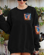 Whisper Words of Wisdom Let It Be USA Flag Butterfly Patriotic AOP Shirts _9_ Jdzgw