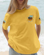 Whisper Words of Wisdom Let it Bee Sunflowers and Bees Design AOP Shirts _15_ MfrpV