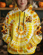 You Belong Among the Wildflowers Sunflower and Peace Signs Tie Dye AOP Shirts _4_ Sh3hI