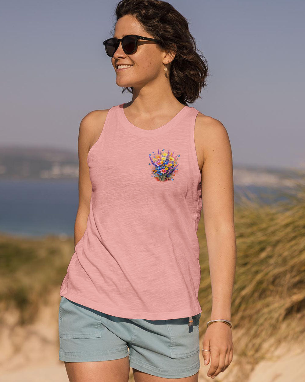 Your Mind Is a Garden You can grow Flowers or Weeds Floral Graphic with Positive AOP Shirts _13_ 9tTyS