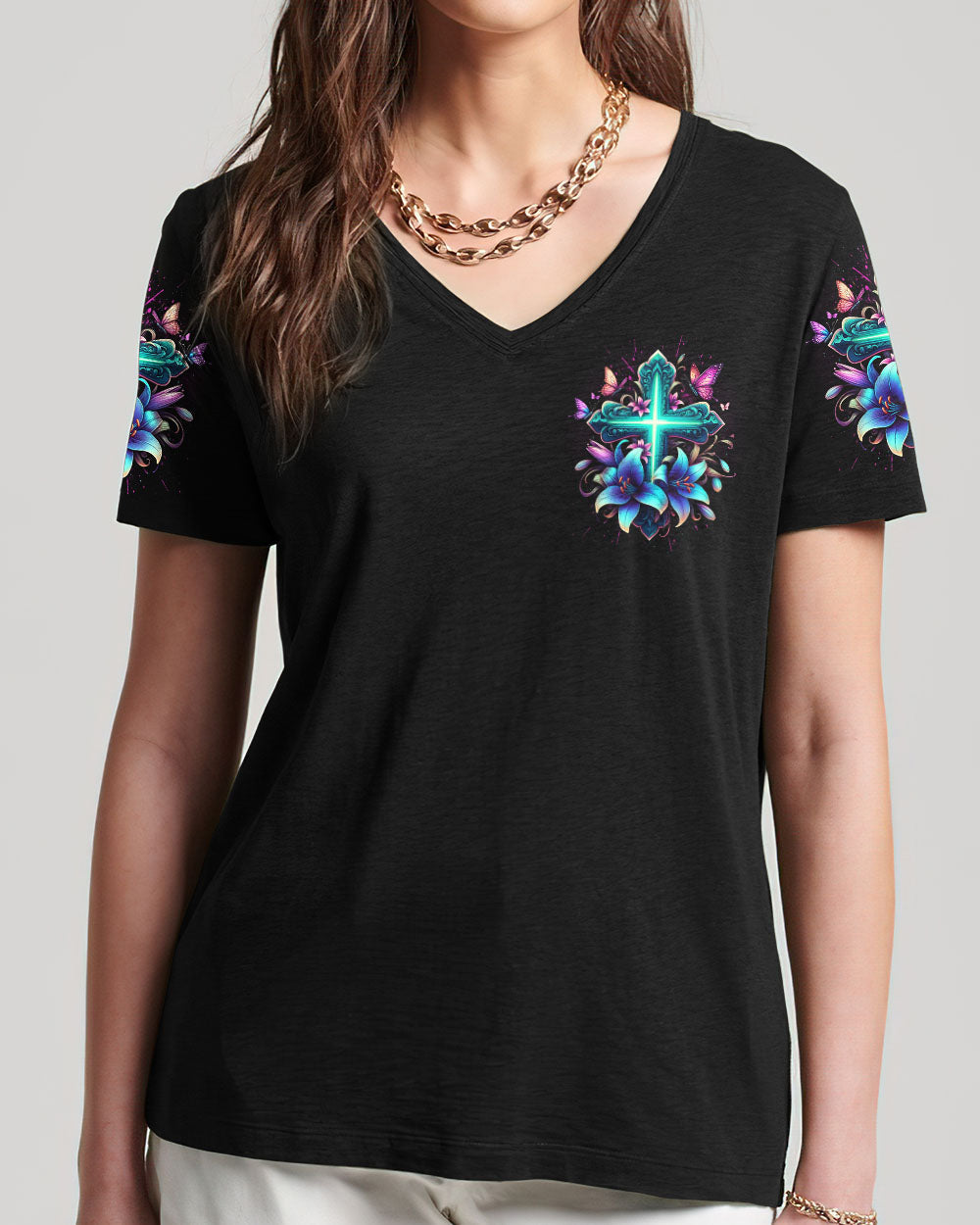 christian cloth Yhdu3011234Vneck4 1