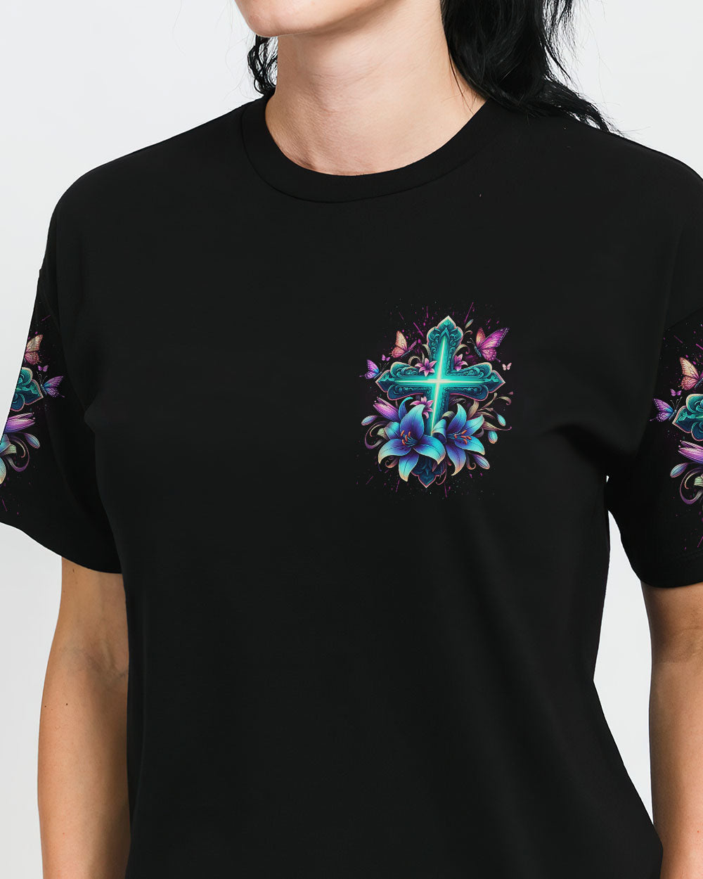 christian cloth Yhdu3011234tshirt5 onlyBlack 3