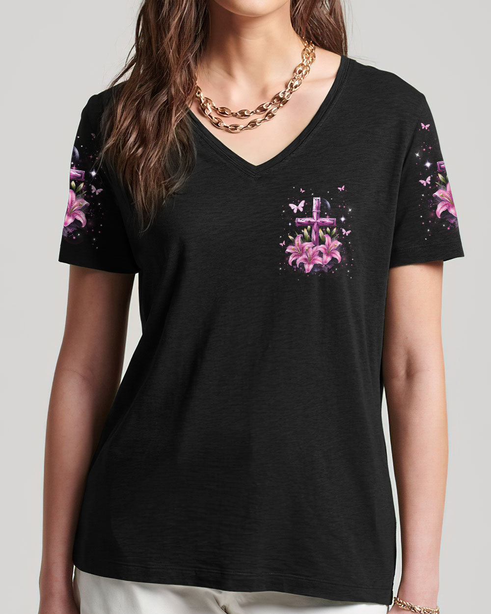 christian cloth Yhln0501242Vneck4 1
