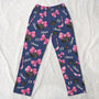 coquette bow hockey custom name number gift for hockey player hockey team personalized lounge pants 3