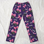 coquette bow hockey custom name number gift for hockey player hockey team personalized lounge pants 5