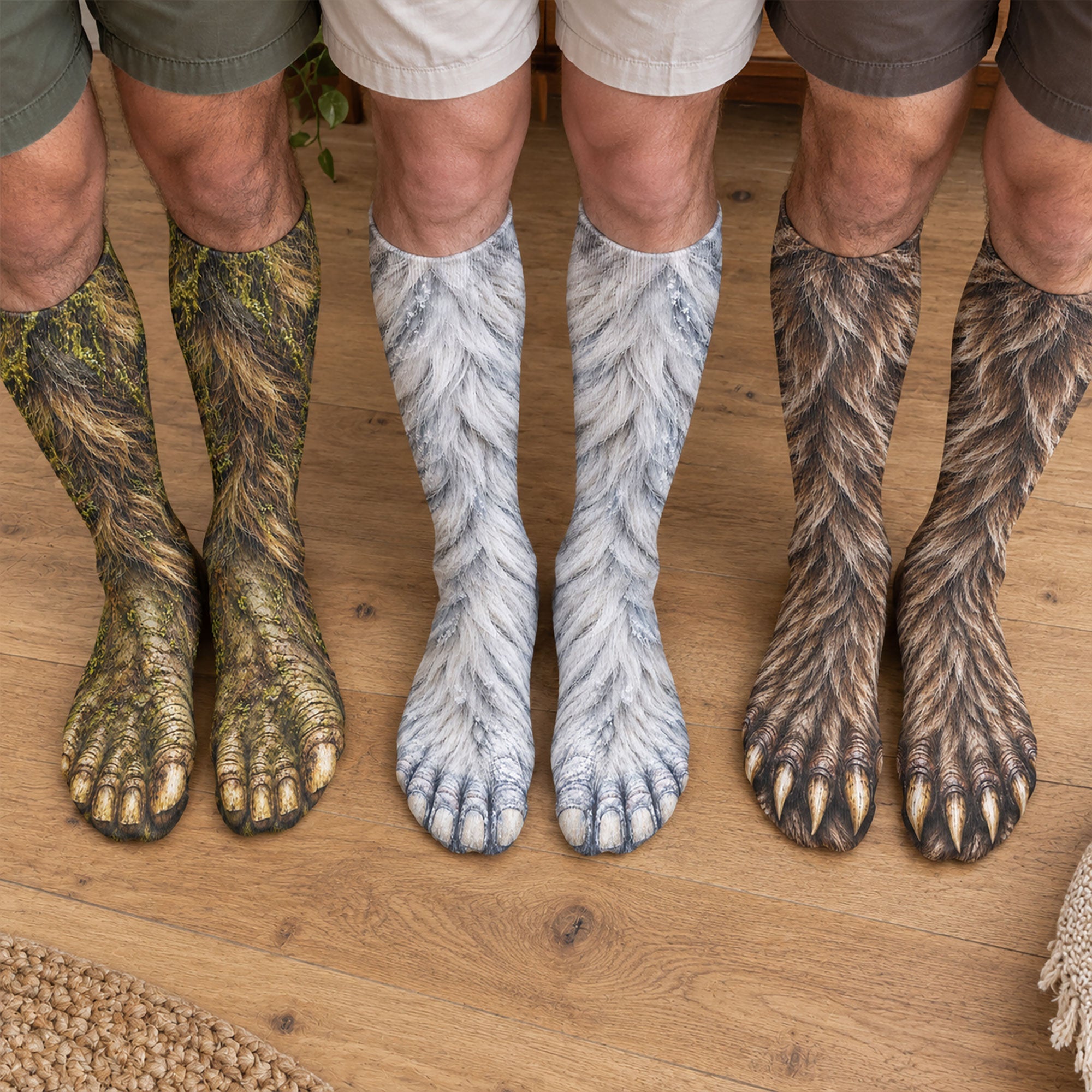 funny gag gifts for coworkers family dad bigfoot sasquatch personalized socks 2_8f78d042 5655 49b6 81e3 843a83bbfa0d