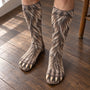 funny gag gifts for coworkers family dad bigfoot sasquatch personalized socks 3