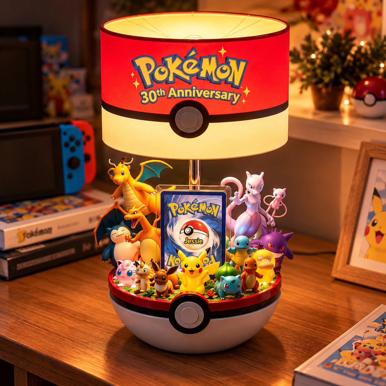 30th Anniversary Fantasy Creatures Light Box - Personalized Acrylic Li ...