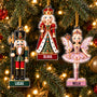 the nutcracker custom name and character personalized ornament 2